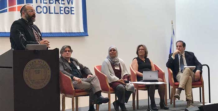 Rabbi Or Rose and faculty at Dying Well Conference in April 2019