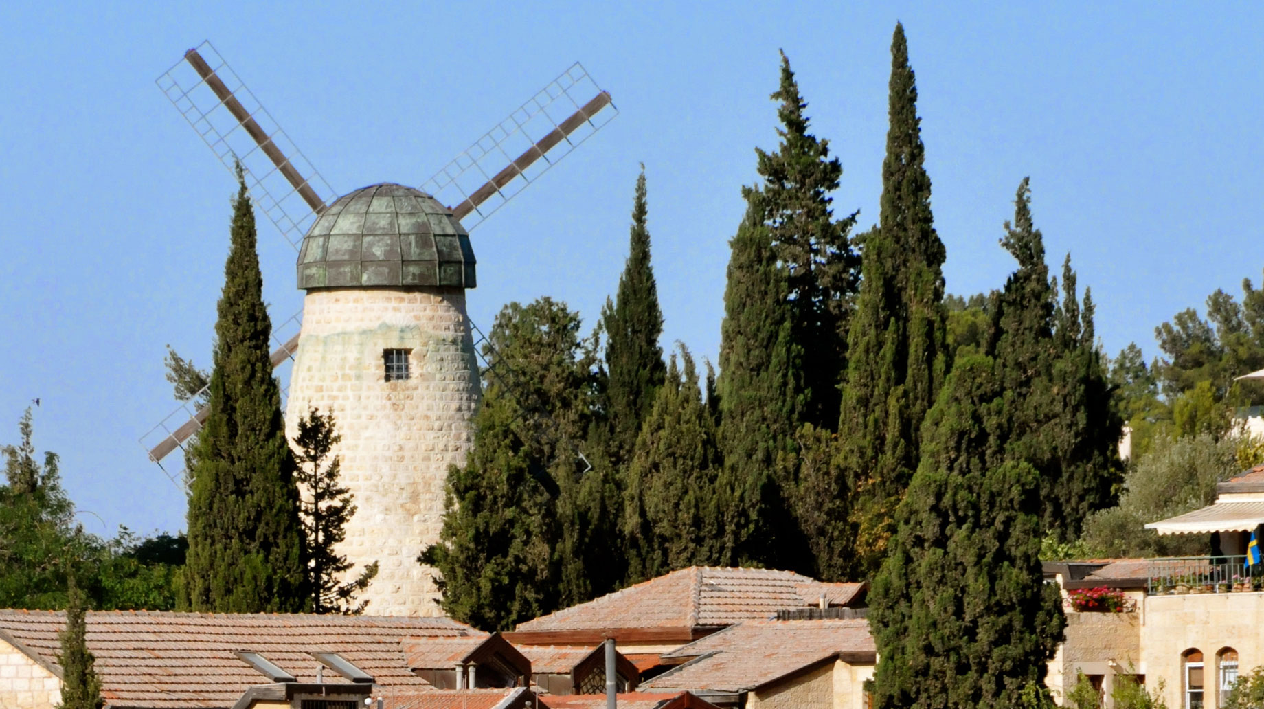 Jerusalem windmill