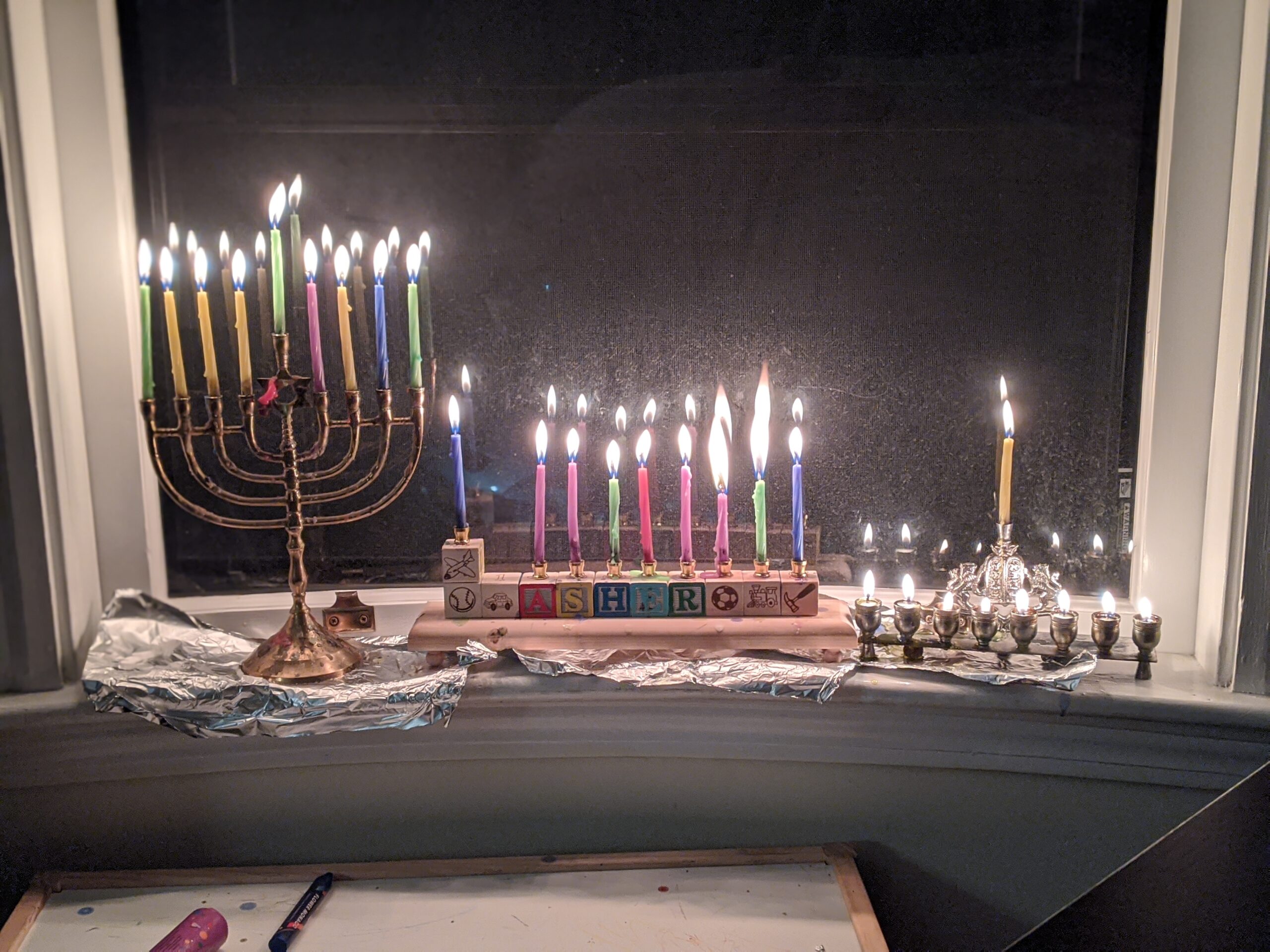 Getzel's menorah