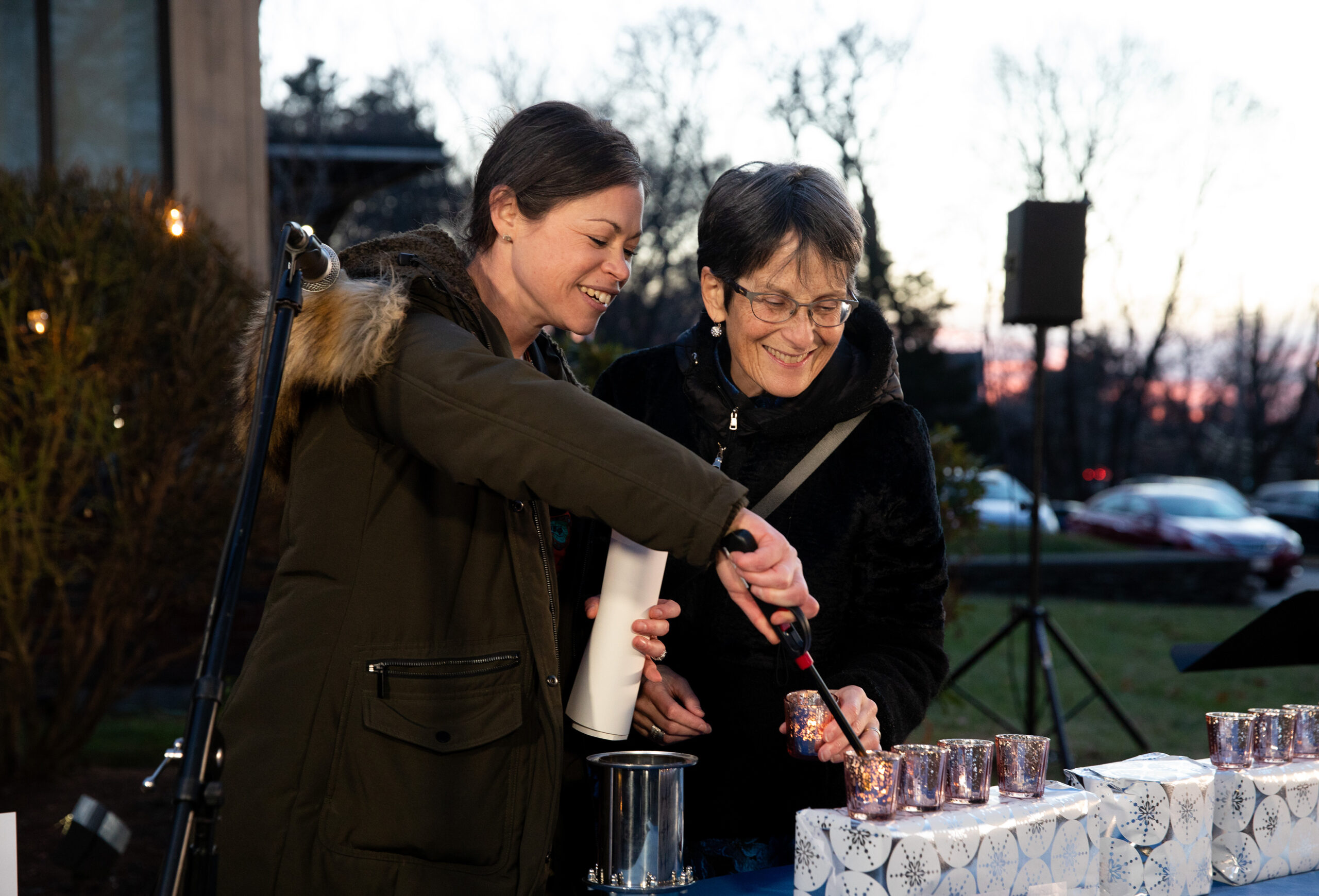 Sharon and Laura Mandel