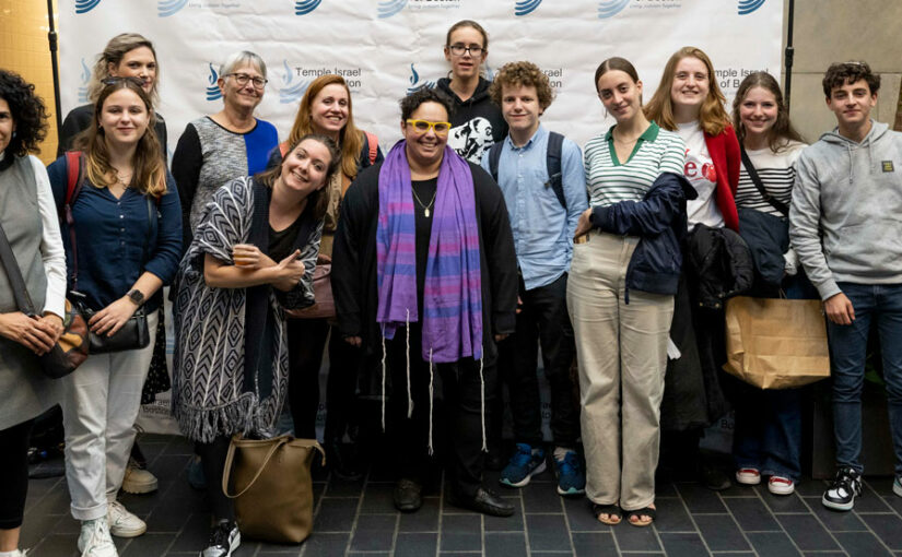 jewish educators from Amsterdam with Rabbi Susie Schwartz