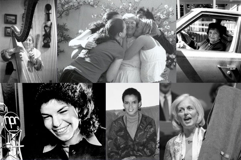 collage of Jewish women