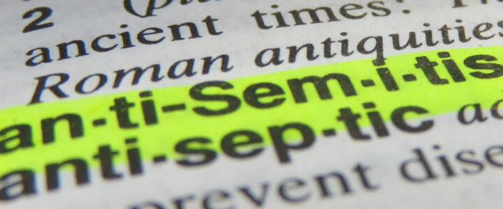 dictionary entry of antisemitism