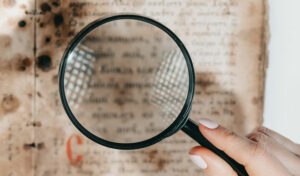 magnifying glass